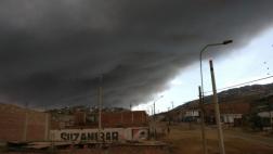 Así se vio el cielo de Ventanilla tras incendio en local
