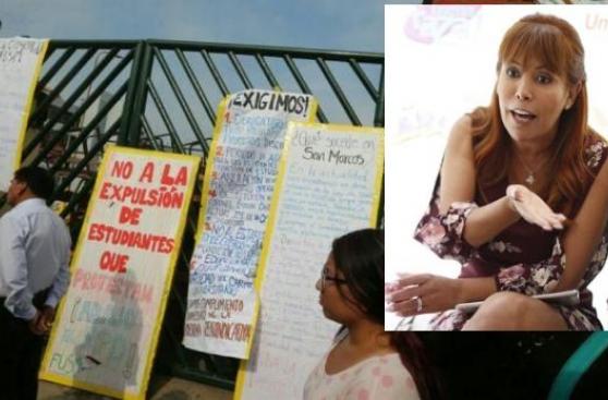 San Marcos: estudiantes dan plazo a Magaly para rectificarse