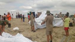 Lambayeque: damnificados pernoctan en albergues temporales