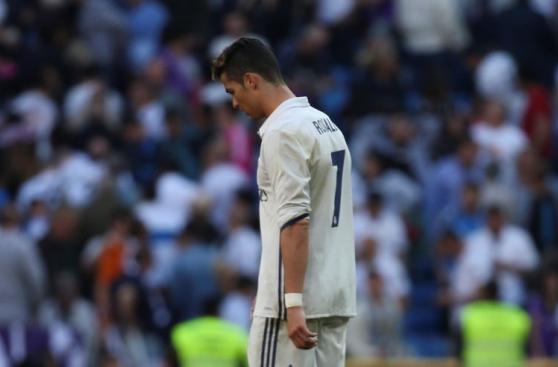 Cristiano Ronaldo: lamento y decepción por empate del Madrid