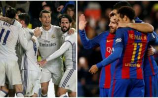 Real Madrid y Barcelona: el fixture que les queda en la Liga