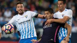 Barcelona perdió 2-0 con el Málaga y se alejó de Real Madrid