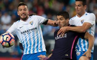 Barcelona perdió 2-0 con el Málaga y se alejó de Real Madrid