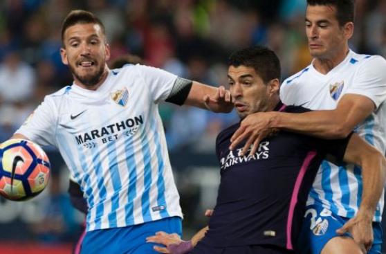 Barcelona perdió 2-0 con el Málaga y se alejó de Real Madrid