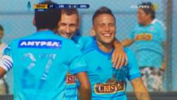 Cristal: Cristian Ortiz anotó golazo de larga distancia