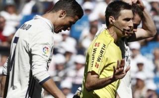Cristiano Ronaldo habría insultado al árbitro Ricardo de Burgos