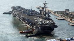 EE.UU. envió portaaviones a la península de Corea