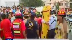 Accidente de tránsito en Surco deja al menos cuatro heridos