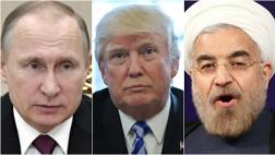 Putin y Rohani lanzan mensaje de unidad contra EE.UU.