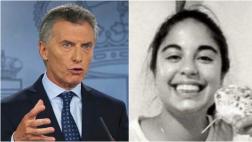 Macri fustiga a juez que dejó en libertad al asesino de Micaela