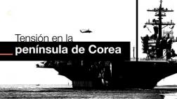 Así es el poderoso portaaviones que viaja a península de Corea
