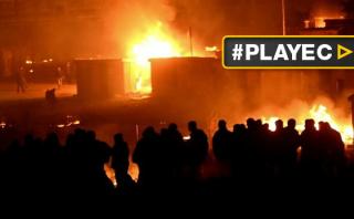 Francia: Incendio reduce a cenizas campo de migrantes