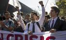 Chile: Estudiantes se enfrentan a policías durante protesta