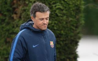 Barcelona: "tensa" reunión de Luis Enrique con los jugadores