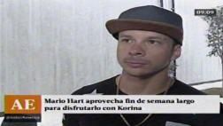 Mario Hart habló sobre rumores de deportación de Korina