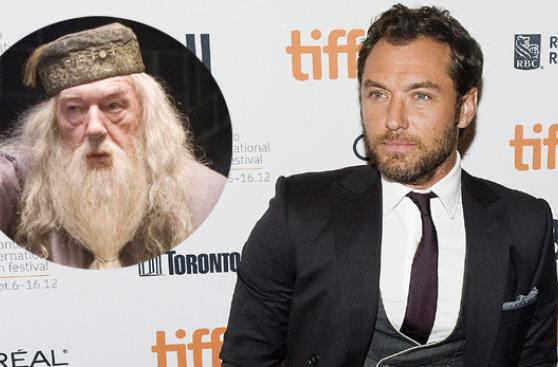 Jude Law será Dumbledore joven en secuela de "Fantastic Beasts"