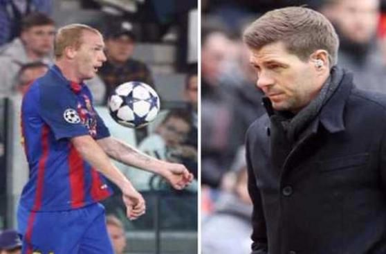 Steven Gerrard y la dura crítica hacia jugador del Barcelona