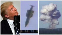 Trump dio "total autorización" para lanzar la bomba más potente