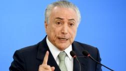 Temer admite reuniones con Odebrecht, pero sin fines "oscuros"
