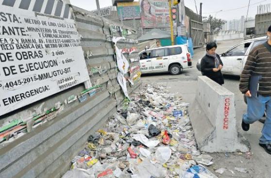 La línea 2 del Metro de Lima avanzó solo 6% en un año