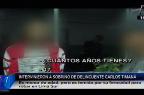 Villa El Salvador: sobrino de ‘Timaná’ lideraba banda criminal