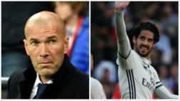 Zinedine Zidane acerca de Isco: "Su sitio es el Real Madrid"