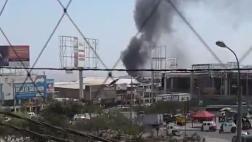 Incendio en tienda de muebles en parque industrial de VES