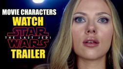 La 'reacción' de las estrellas de cine al tráiler de Star Wars