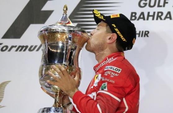 Fórmula 1: Vettel ganó GP de Bahrein por delante de Hamilton