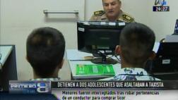 Cercado de Lima: adolescentes robaban para comprar licor