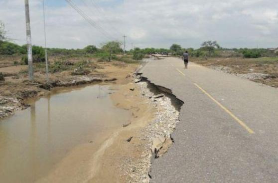 Más de 75 vías a nivel nacional continúan afectadas por lluvias