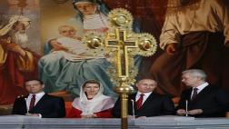 Rusia: Vladimir Putin preside la misa de la Pascua Ortodoxa