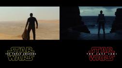 Comparan tráilers de "The Last Jedi" y "The Force Awakens"