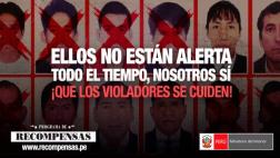 Que los violadores se cuiden: 344 requisitoriados siguen libres
