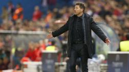 Diego Simeone negó haber tenido contacto con dirigentes de AFA