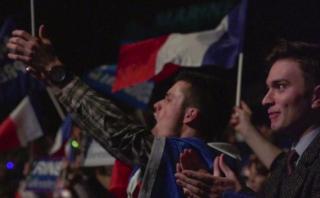Francia: Los jóvenes de extrema derecha que apoyan a Le Pen