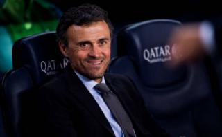 Luis Enrique: "Nuestro objetivo es hacer cinco goles"
