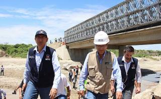 Vizcarra: "Este año se instalarán 20 puentes en la región"