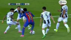 Barcelona: Neymar eludió a cinco rivales a punta de regates