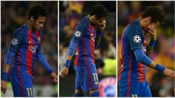 Barcelona eliminado: Neymar rompió en llanto tras pitazo final