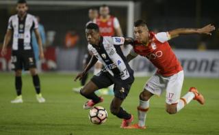 Santa Fe igualó 0-0 ante Santos en Bogotá por Copa Libertadores