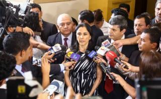 Nadine Heredia mintió al negar sus agendas, reconoce su abogado