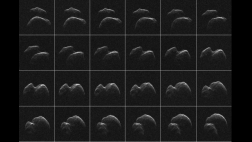 Así se ve el enorme asteroide que pasó cerca de la Tierra