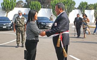 Keiko saluda homenaje del gobierno a comandos Chavín de Huántar