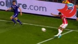 Iba a ser el gol del año: centro de rabona y remate de chalaca