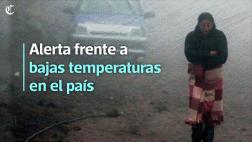 Temperatura llegó hoy a los 10 grados bajo cero en Arequipa