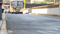 Nuevas grietas y desniveles aparecen en by-pass de 28 de Julio
