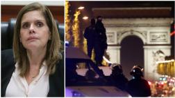 Mercedes Aráoz fue testigo del ataque en los Campos Elíseos