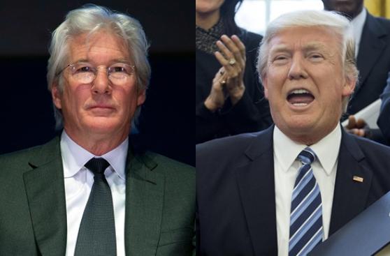 Richard Gere: "Trump tiene una actitud de cariz animal"