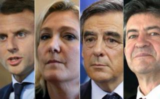 Elecciones en Francia: Los 4 candidatos que lideran encuestas